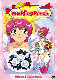 [Wedding Peach R1 DVD box art]